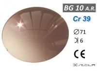 Cr 39 BG10 AR Kahve Degrade AR B6 C71 UV Filtre