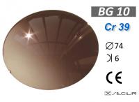 Cr 39 BG10 Kahve Deg C74 B6 UV Filtre