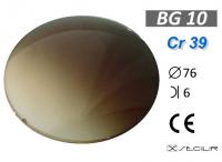 Cr 39 BG10 Kahve Degrade C76 B6 UV Filtre