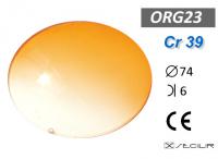 Cr 39 ORG23 Turuncu Deg. C74 B6 UV Filtre