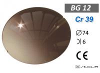 Cr 39 BG12 Kahve Deg C74 B6 UV Filtre