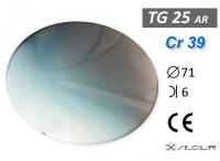 Cr 39 TG25 A.R.Turkuaz Degrade B6 C71 UV Filtre