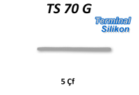 Gözlük Silikon Terminal Gri TS70G