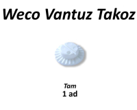 Weco Vantuz Takozu Tam