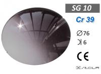 Cr 39 SG10 Füme Degrade C76 B6 UV Filtre