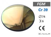 Cr 39 FGM Gold C74 B6 UV Filtre