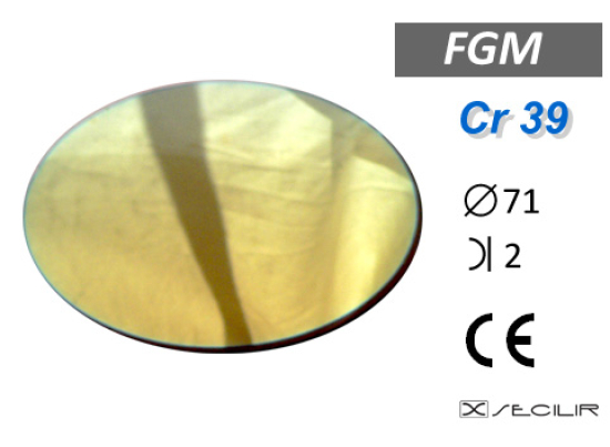 Cr 39 FGM Altın C71 B2 UV Filtre