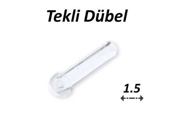 Gözlük Dübel Tekli VDT X20