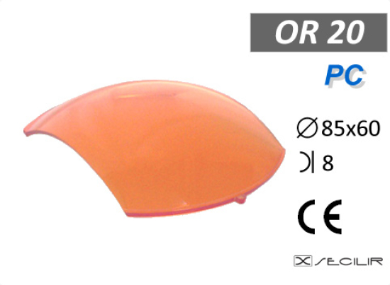 PC OR20  C85x60 B8 UV Filtre