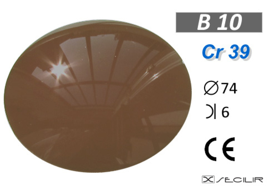 Cr 39 B10 Kahve C74 B6 UV Filtre