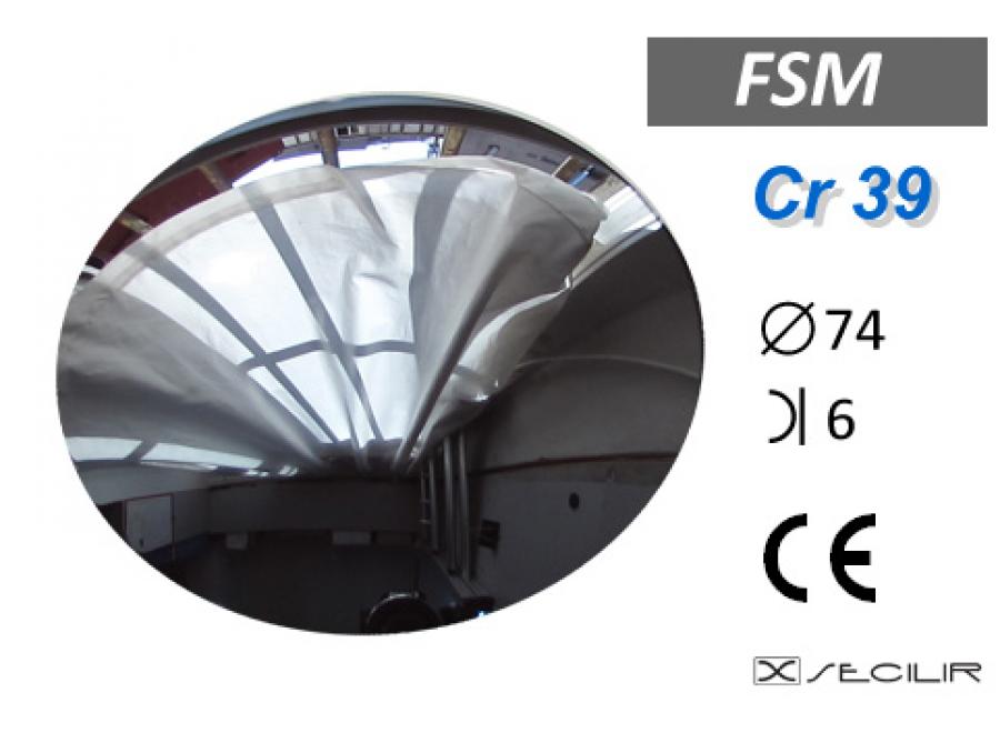 Cr 39 FSM Gümüş C74 B6 UV Filtre