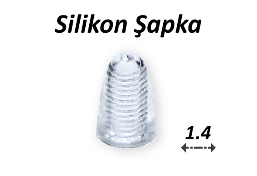 Gözlük 1.4 Vida Silikon Şapka VSS14 X20