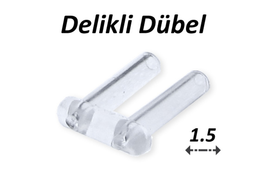 Gözlük Dübel Delikli 15 VDD15 X100
