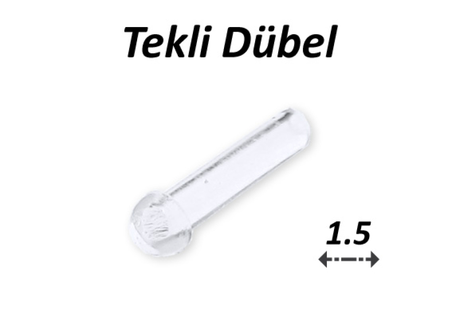 Gözlük Dübel Tekli VDT X20