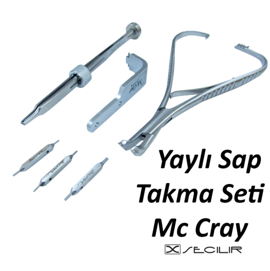 Yaylı Sap Takma Pense Seti Mc Cray