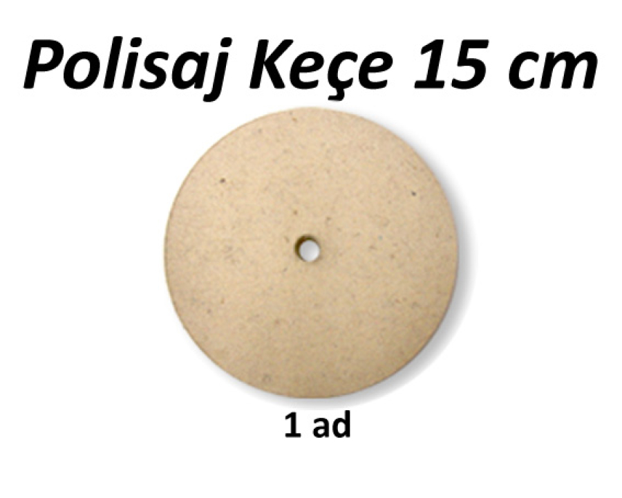 Polisaj Keçe 15 cm