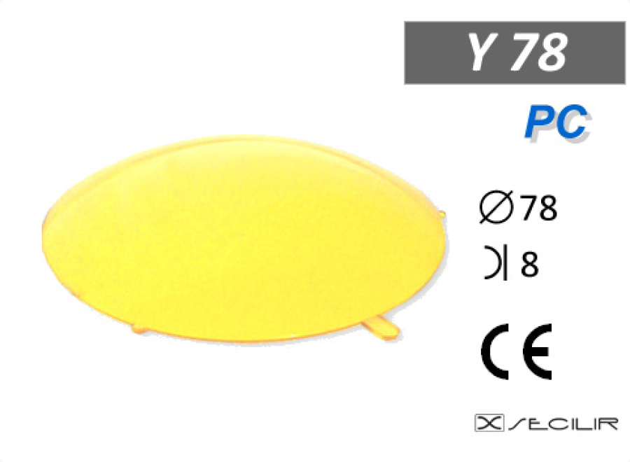 PC Y78 Sarı C76 B8 UV Filtre