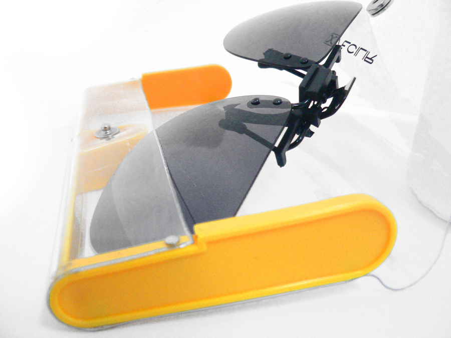 X 126 Polar Sarı Y75 Klip On UV Filtre