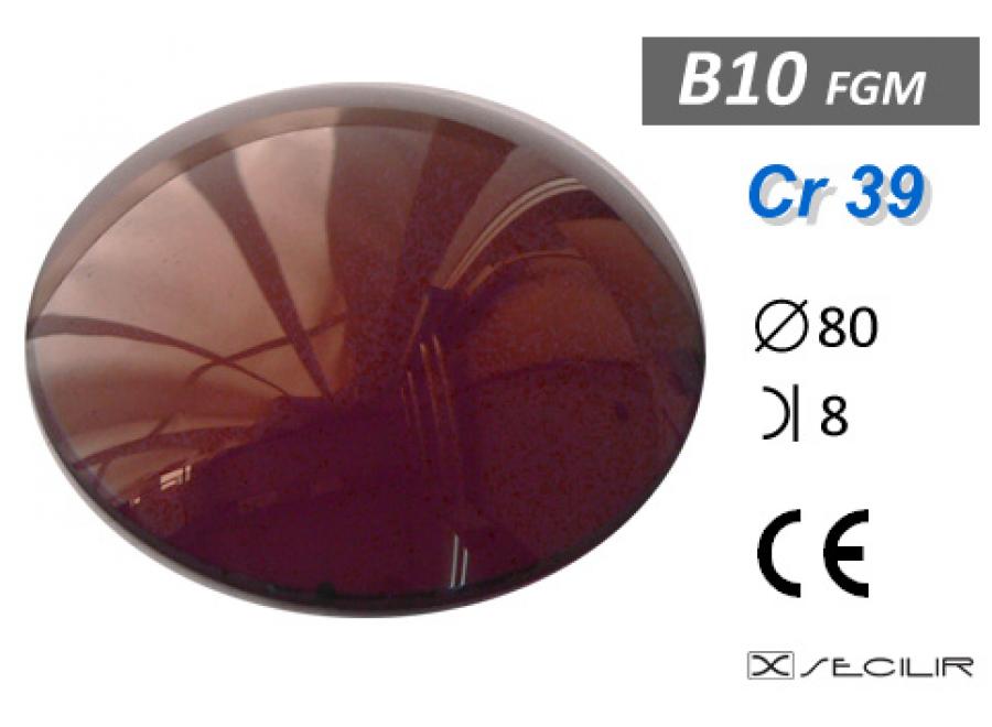 Cr 39 FGM Gold C80 B8 UV Filtre